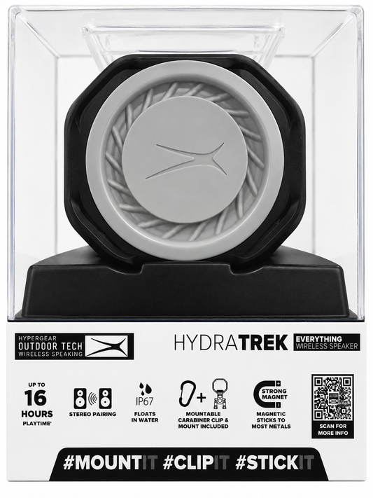Black Altec Lansing HydraTrek Bluetooth Speaker IP67 Waterproof Everythingproof