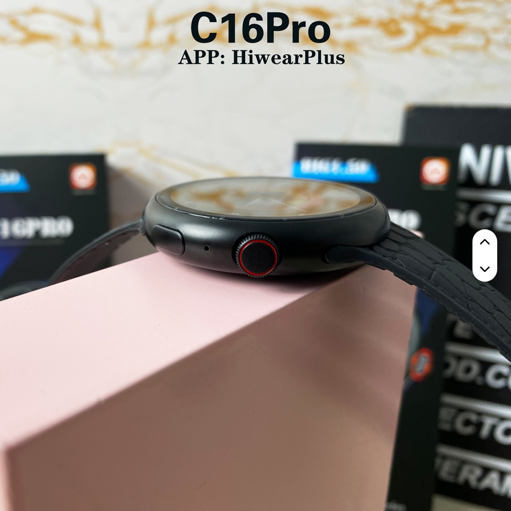 C16 Pro Smart Watch 1.50” HD Fitness Tracker Heart Rate Sport Watch 2 Bands
