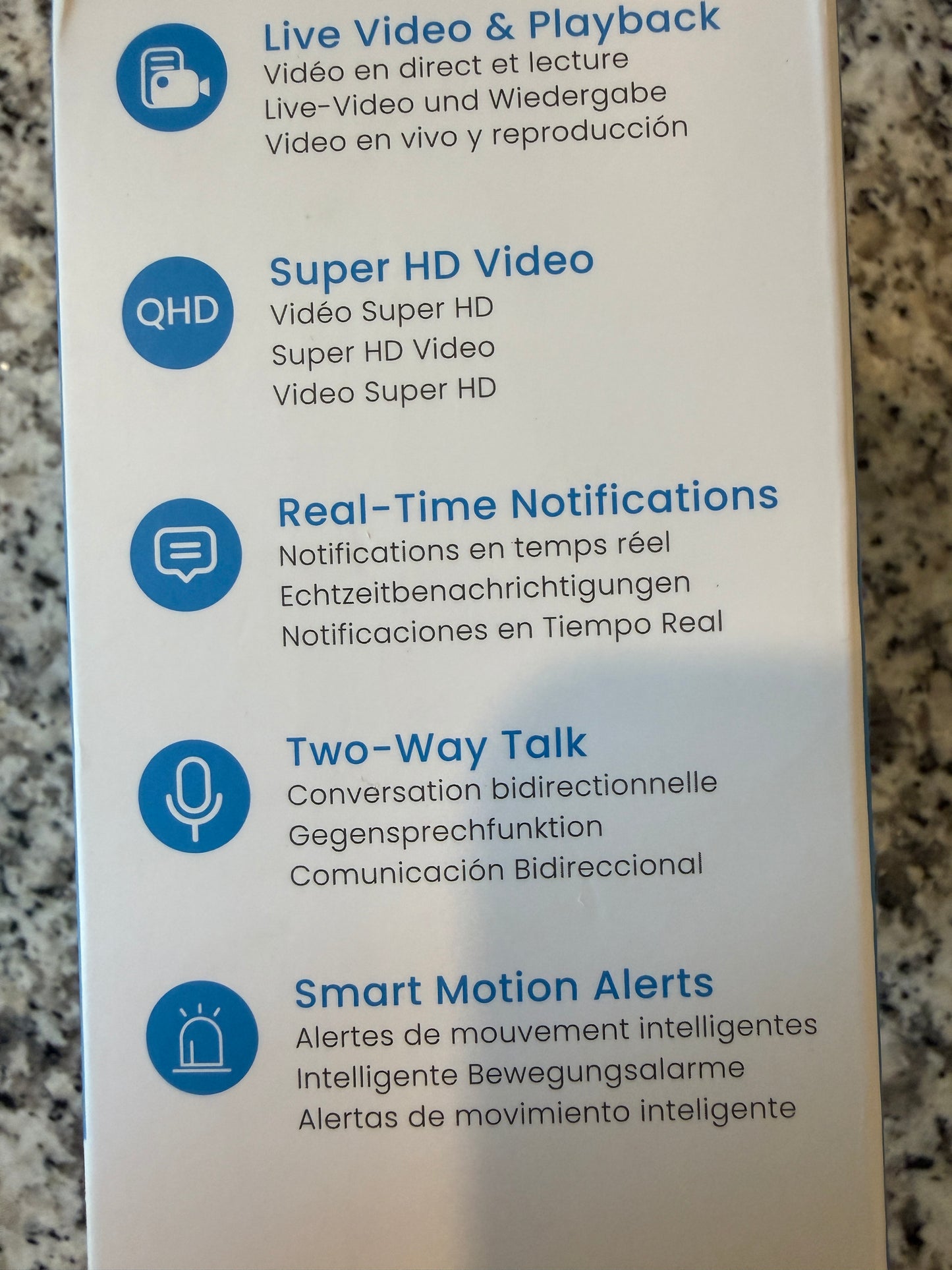 AOSU Video Doorbell SE 2K QHD Wireless Battery Smart Doorbell Chime