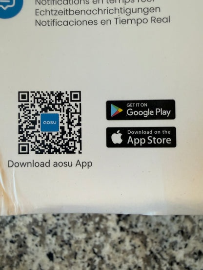 AOSU Video Doorbell Ultra WiFi HomeBase Smart Security Camera Alexa