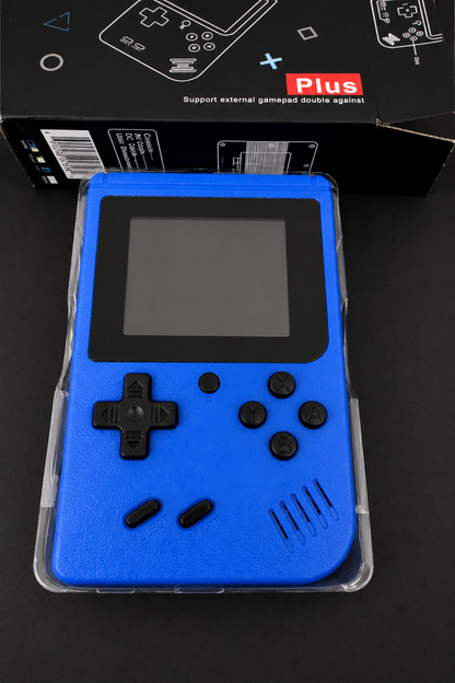 Handheld Retro Game Console Plus Blue Portable Video Game System TV Output