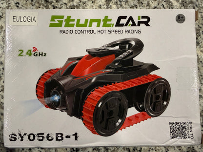 Eulogia RC Stunt Car 2.4GHz 360° Rotating Rechargeable Remote Control Racing Car