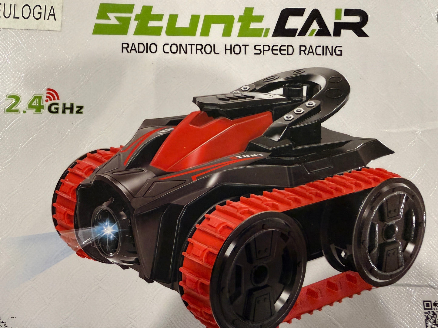 Eulogia RC Stunt Car 2.4GHz 360° Rotating Rechargeable Remote Control Racing Car