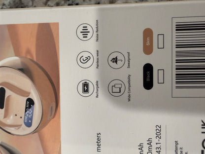 M76 Wireless Bluetooth Earbuds Noise Cancelling Surround Sound Headset Rose Gold
