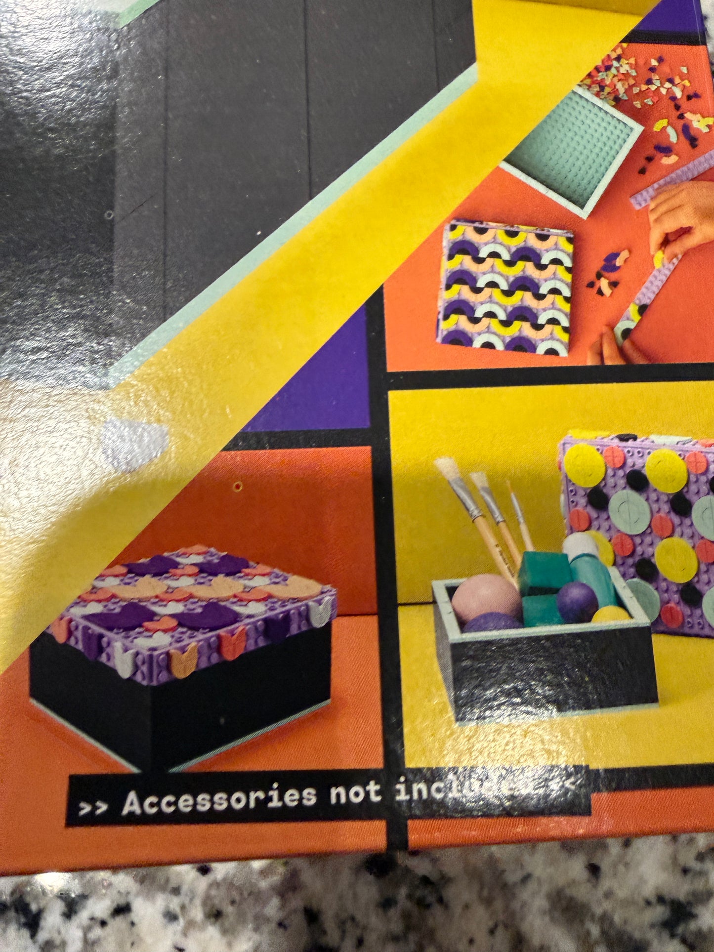 LEGO DOTS Big Box Arts & Crafts Set 41960 DIY Storage Box 479 Pieces Ages 7+