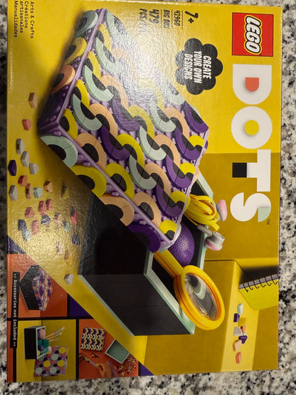 LEGO DOTS Big Box Arts & Crafts Set 41960 DIY Storage Box 479 Pieces Ages 7+