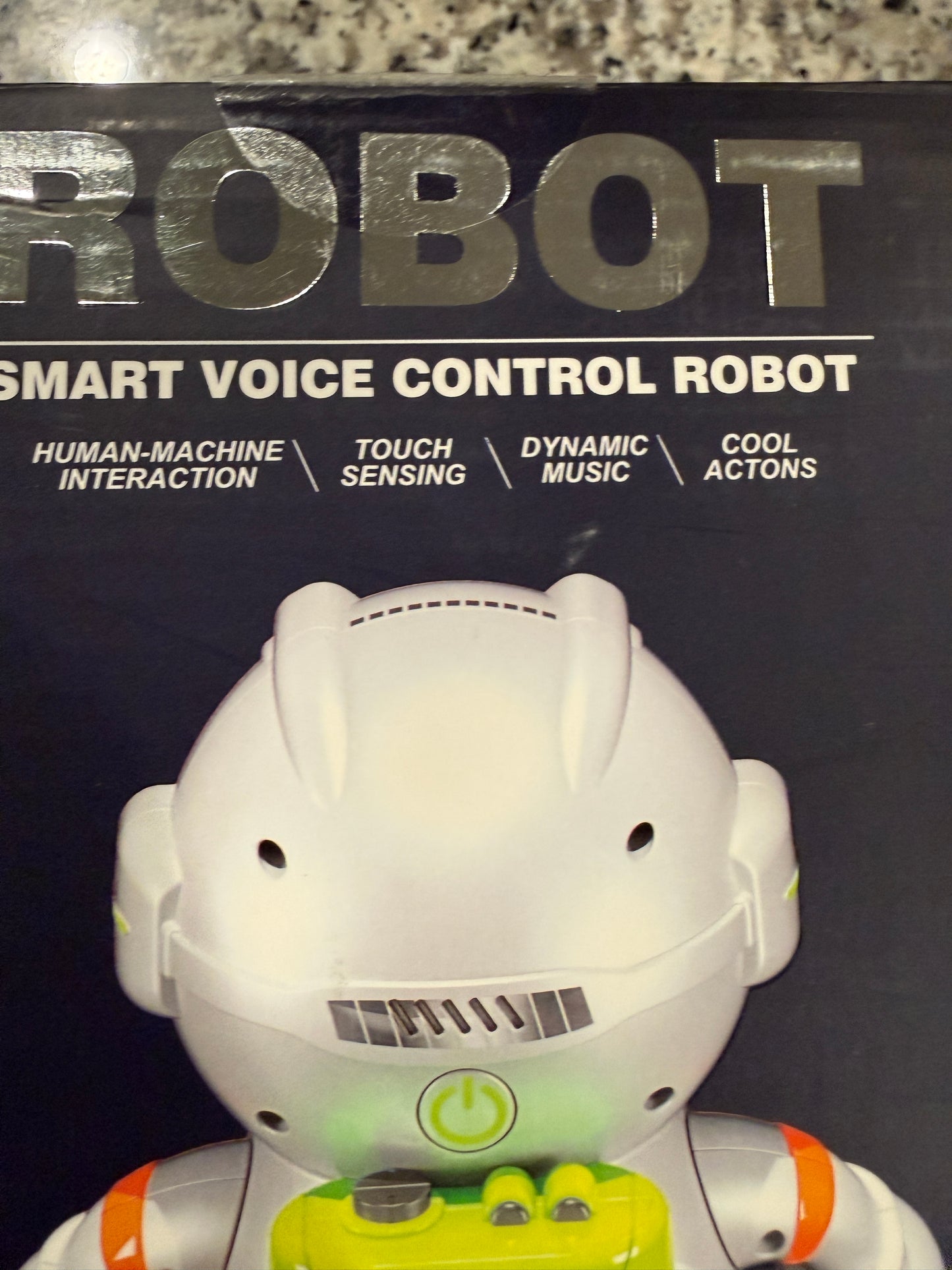 Smart Voice Control Robot Toy Touch Sensing Interactive Space Robot Kids 3+