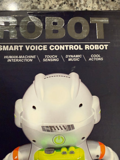 Smart Voice Control Robot Toy Touch Sensing Interactive Space Robot Kids 3+