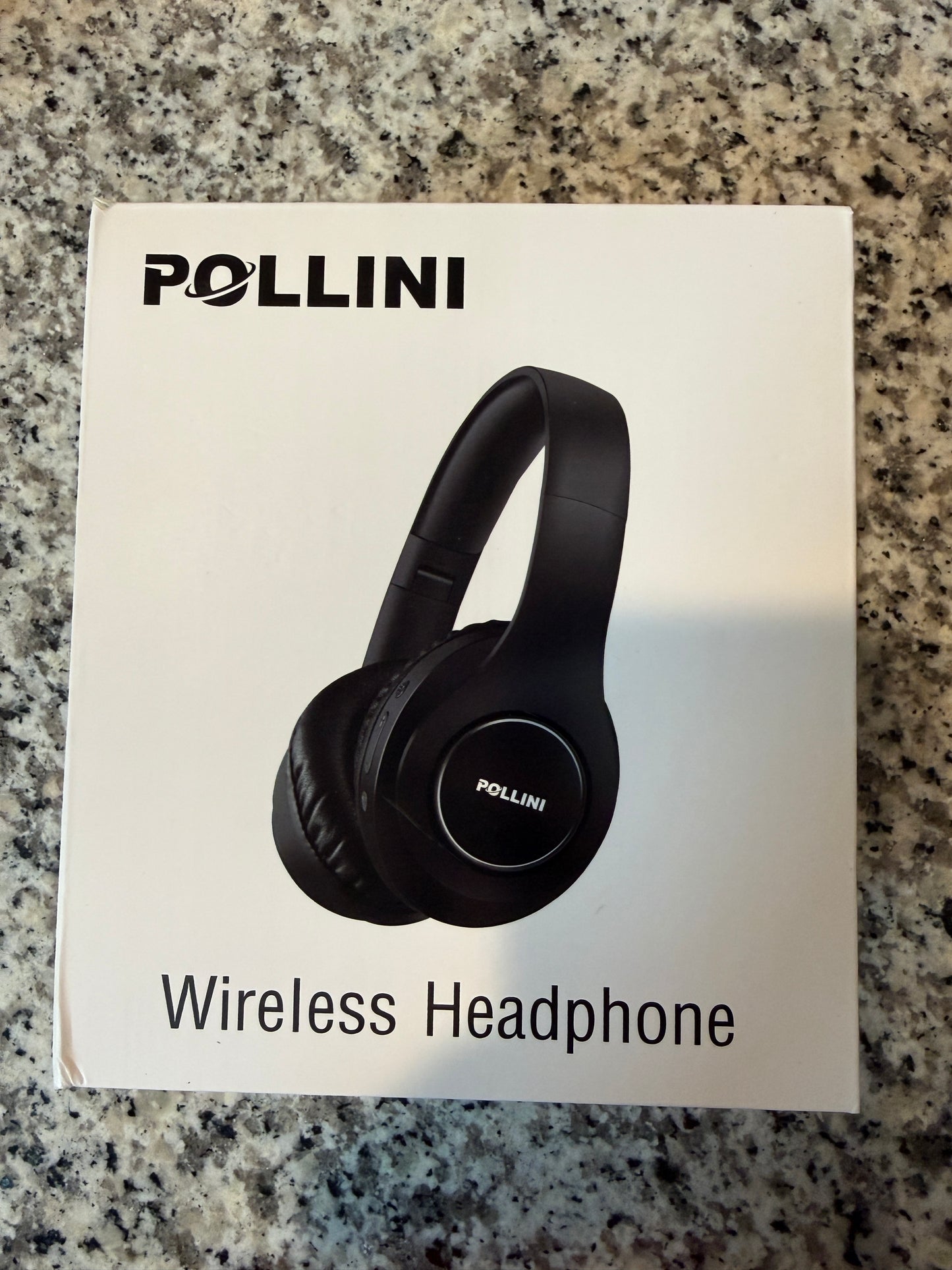 Pollini TP19 Wireless Bluetooth Over Ear Headphones Black EQ Modes