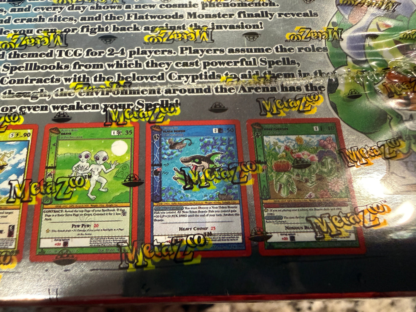 MetaZoo UFO 1st Edition Booster Box Sealed Cryptid Nation TCG 2022