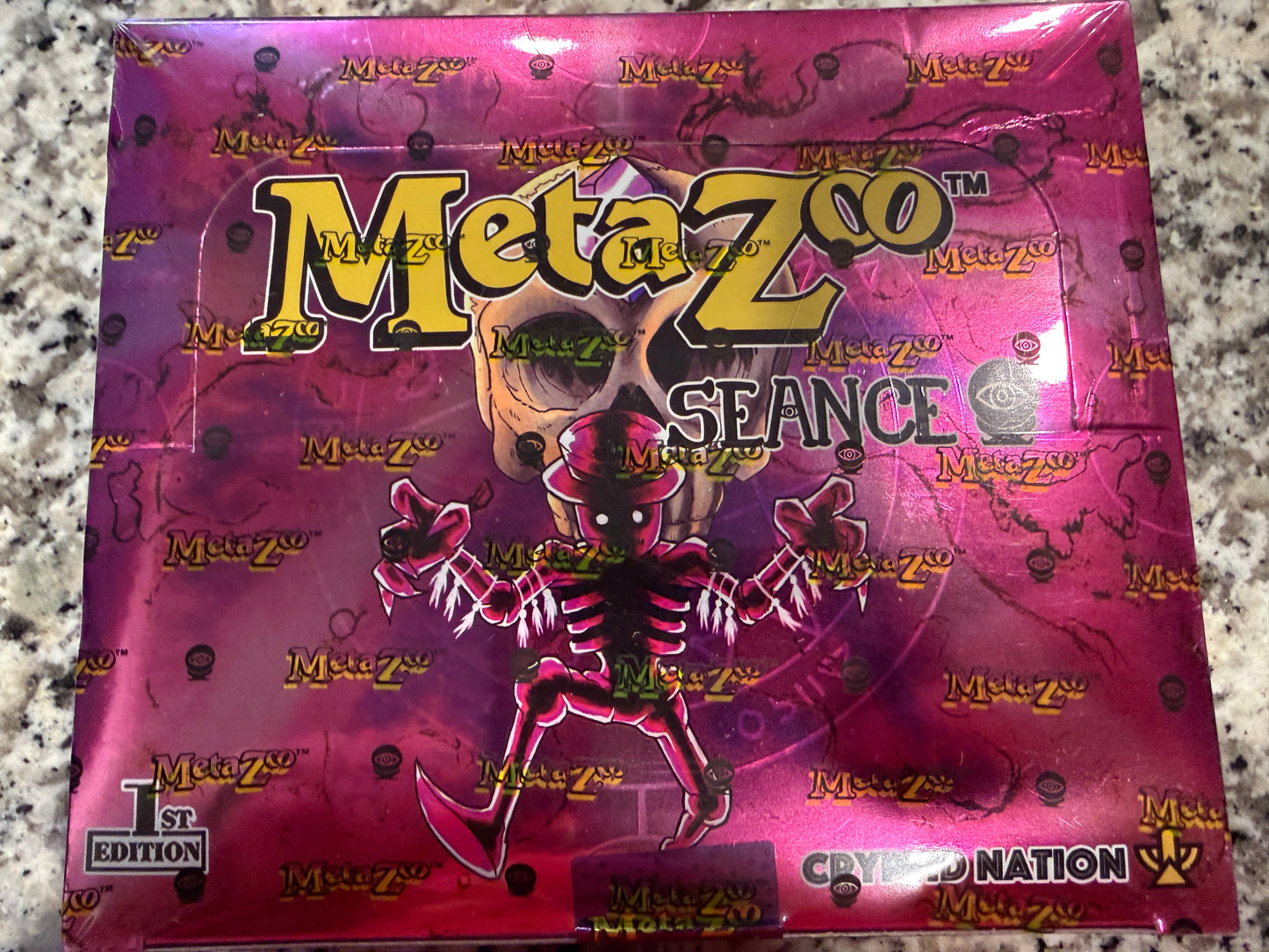 MetaZoo Séance 1st Edition Booster Box Sealed Cryptid Nation TCG 2022
