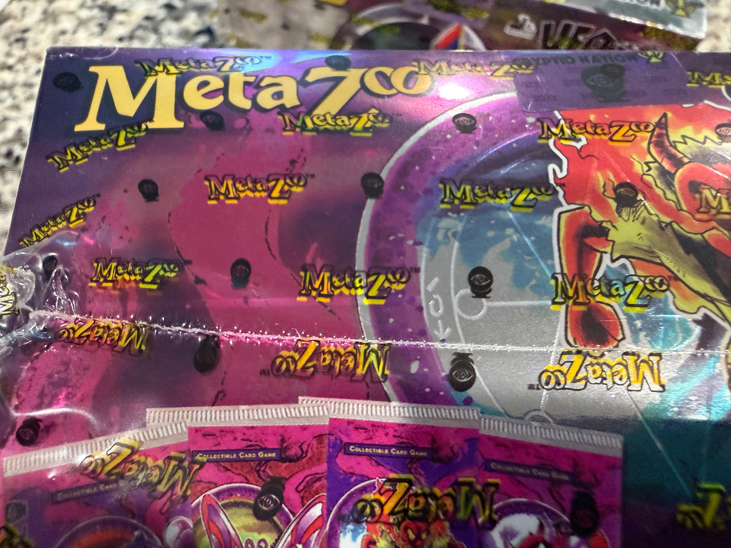 MetaZoo Séance 1st Edition Booster Box Sealed Cryptid Nation TCG 2022