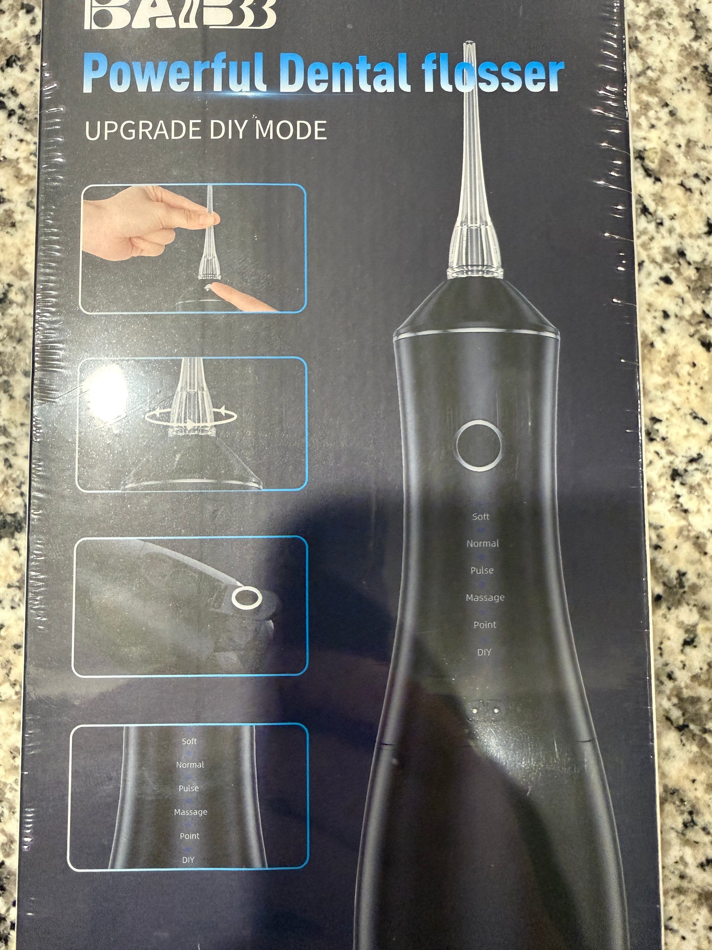 BAIBB Cordless Water Dental Flosser 6 Smart Modes Oral Irrigator FL-V26A