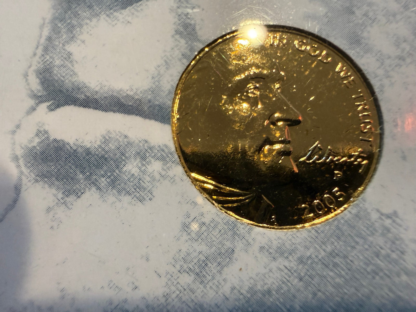 American Bison Nickel Collection 5 Coin Set Colorized Holographic
