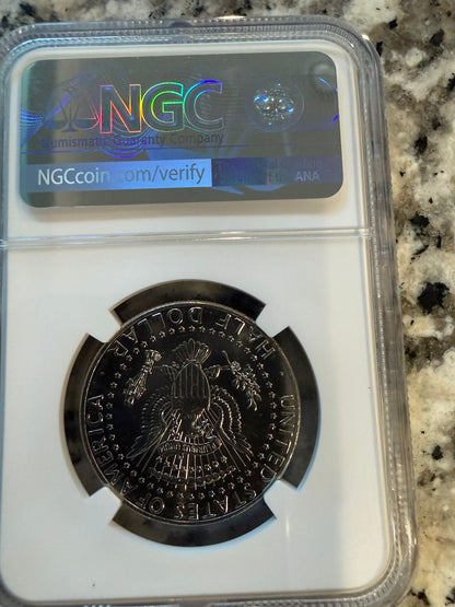 2022 P Kennedy Half Dollar NGC Coin Hub Brilliant Uncirculated 50C US Half