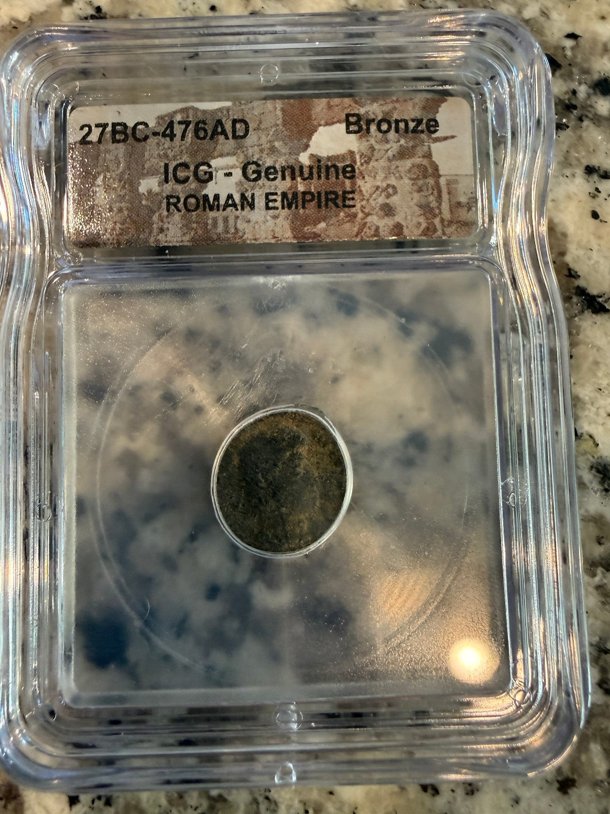 Ancient Roman Empire Bronze Coin 27 BC-476 AD ICG Genuine Certified Ancient